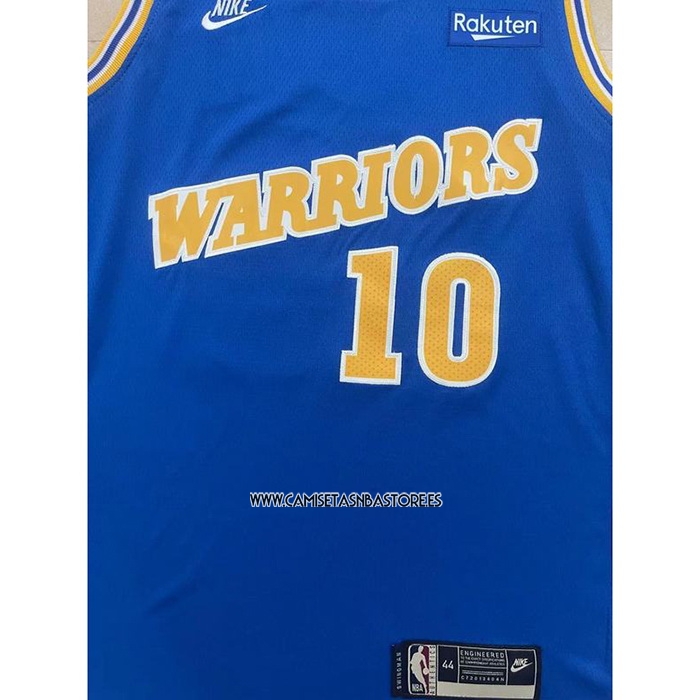 Tim Hardaway NO 10 Camiseta Golden State Warriors Classic 2022-23 Azul